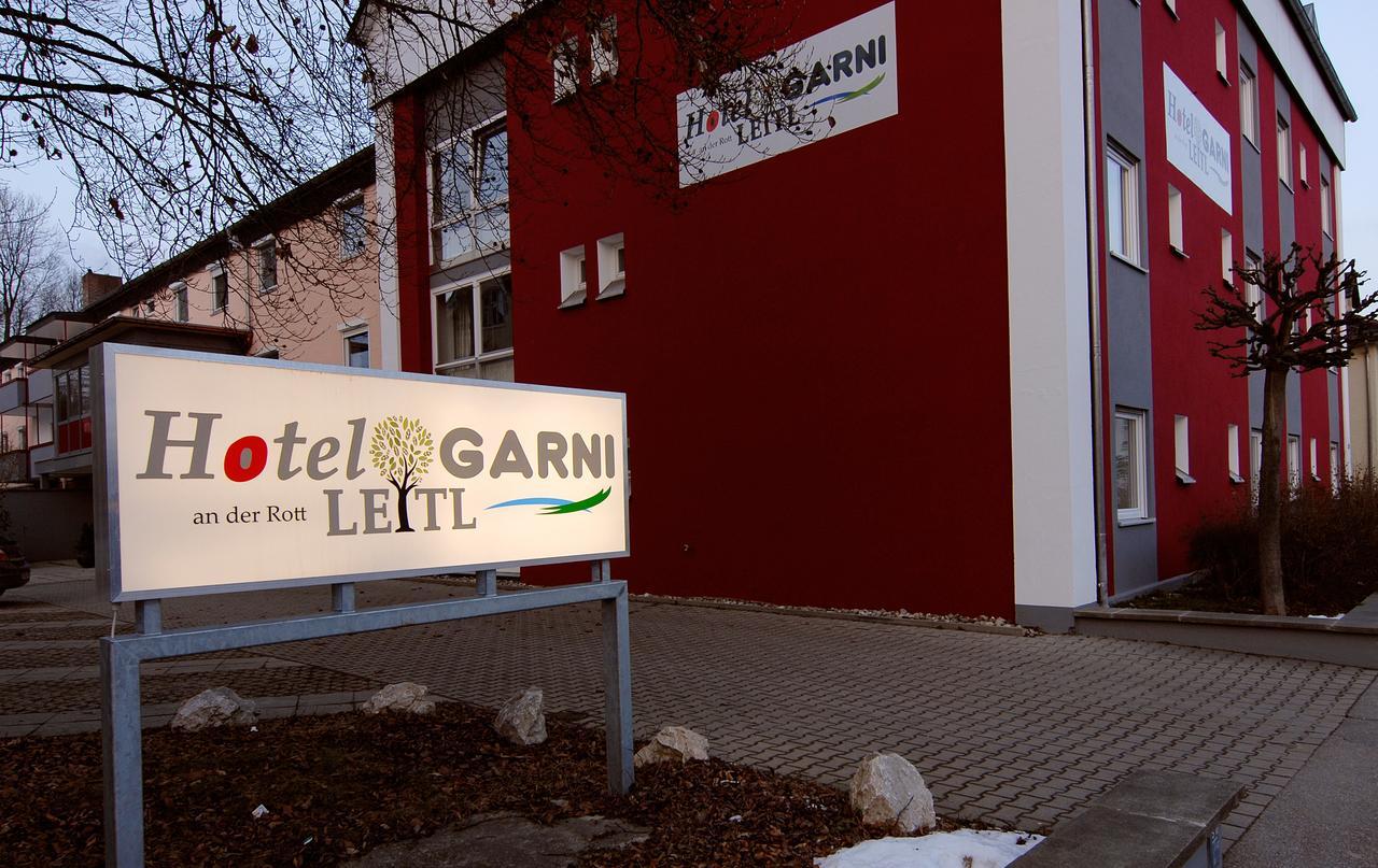 Garni Hotel Leitl Gmbh Eggenfelden Kamer foto